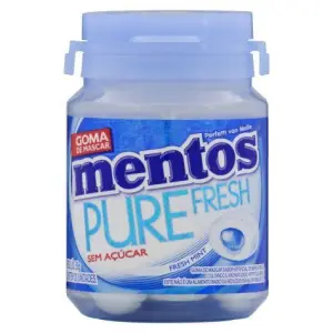 Chiclete Mentos Pure Fresh Mint 56G