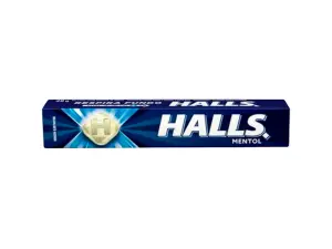 Bala Halls Mentol Azul
