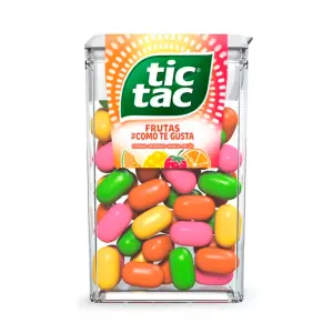 Pastilhas Tic Tac Frutas 14,5 g