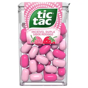 Pastilhas Tic Tac Morango 14,5G