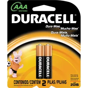 Pilha Duracel Peq 2Un