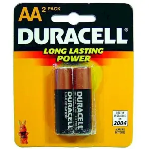 Pilha Duracell Peq Aa 2Un Pdq
