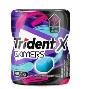 Chiclete Trident Gar Blue Gamer 48,3G