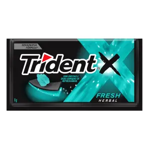 Chiclete Trident Fresh Herbal