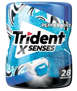 Chiclete Trident Garrafinha Hortela 54G