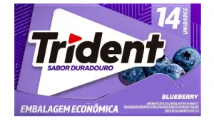 Chiclete Trident Blueberry 25,2G