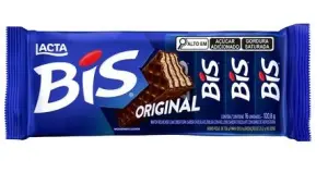 Chocolate Bis Chocolate Ao Leite 100,8G