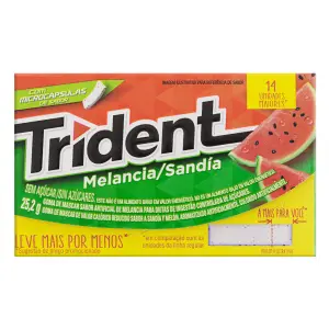 Chiclete Trident Melancia 25,2G