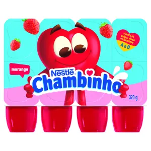 Iogurte Chambinho Morango 80G