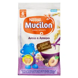 Mucilon Ameixa e Aveia 180G