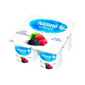 Iog Nestle Grego Frutas Vermelhas 360G