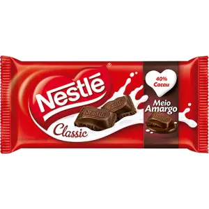 Chocolate Classic Meio Amargo 80G