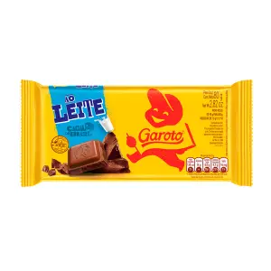 Chocolate Garoto Ao Leite 80G