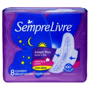 Absorvente Sempre Livre Not Adapt Plus C8