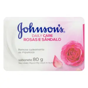Sabonete Johnson Ros/Sandalo 80G