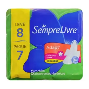 Absorvente S Livre C8 C/Abas