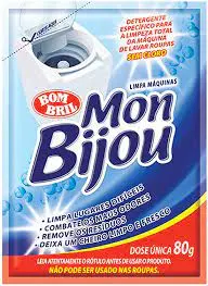 Limpa Maq Lavar Mon Bijou Po Sache 80G