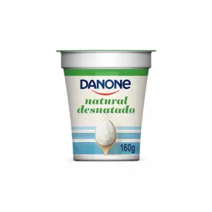 Iogurte Danone Natural Desnatado 160G