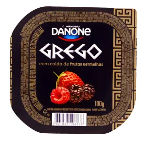 Iogurte Danone Grego Frutas Vermelhas 90G