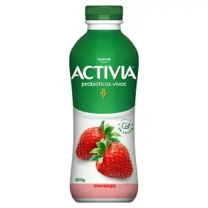 Iogurte Activia Liquido Morango 800G