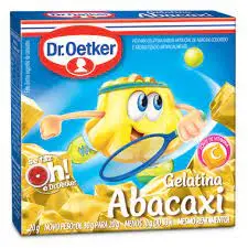 Gelatina Dr Ortker Abacaxi