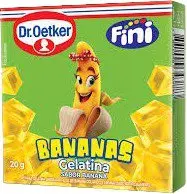 Gelatina Fini Bananas Dr.oetker 20G Unidade