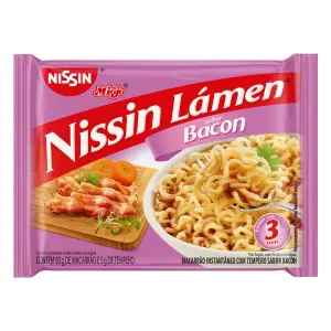 Macarrao Instantaneo Nissin Lamen Bacon 85G