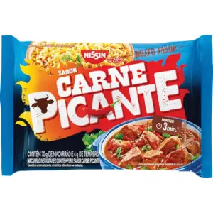 Nissin Lamen Sabor Carne Picante 74 gr