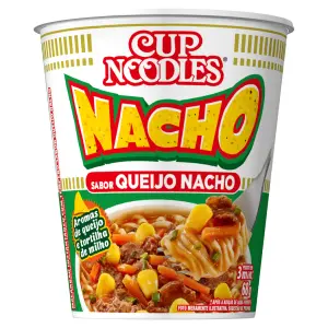 Macarrao Instantaneo Cup Noodles Nissin Sabor Nacho 68G