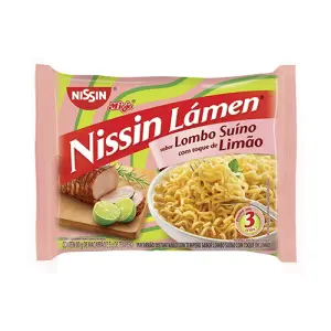 Macarrao Instantaneo Nissin Lamen Lombo com Limao 85G