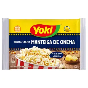Pipoca Micro Ondas Yoki Manteiga 100G