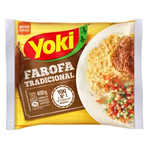 Farofa Mandioca Pronta Yoki 400Gr