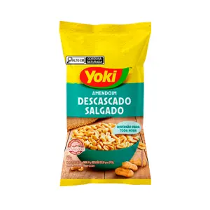 Amendoim Descascado Salgado Yoki 50G