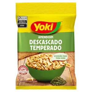 Amendoim Descascado Temperado Yoki 110G