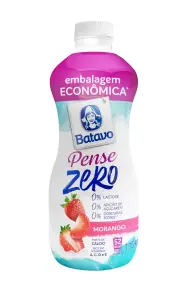 Iogurte Pense Zero Morango Batavo 1,15Kg