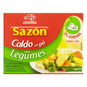 Caldo Sazon Legumes 32G