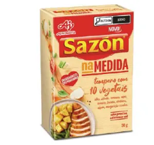 Tempero Sazon na Medida 10 Vegetais 30G