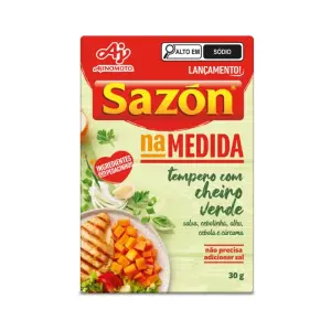 Tempero Sazon na Medida Cheiro Verde 30G