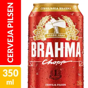 Cerveja Brahma Chopp Lata 350Ml