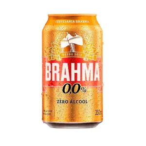Cerveja Brahma Zero Lata 350Ml