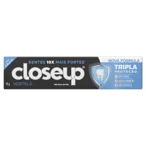 Creme Dental Closeup Triple Hortela 70G