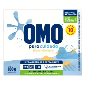 Sabao Po Omo Puro Cuidado 800G