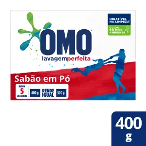 Sabao Po Omo Lavagem Perfeita 400G