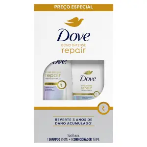 Kit Shampoo+Condicionador Dove Bond Repair