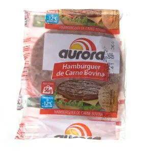 Hamburguer de Carne Bovina Aurora 56G