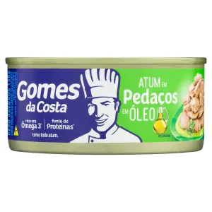 Atum Pedacos Gomes Costa Oleo 170G