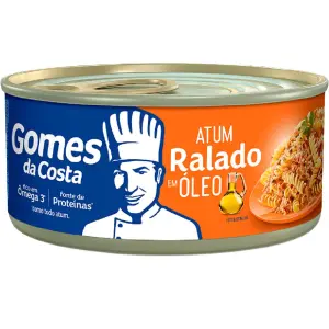 Atum Ralado Oleo Gomes da Costa 130G