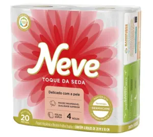 Papel Hig Toque Seda Neve 30M 4Un
