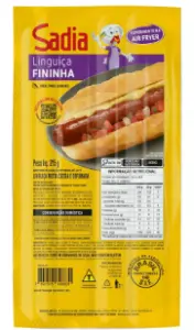 Linguica Mista Defumada Sad 215G
