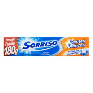 Creme Dental Sorriso P a Fluor 180G